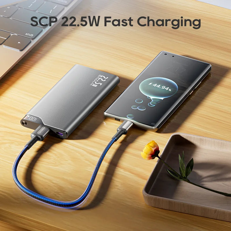 KUULAA 10000mAh 22.5W Fast Charging Power Bank – Compact & Powerful External Battery