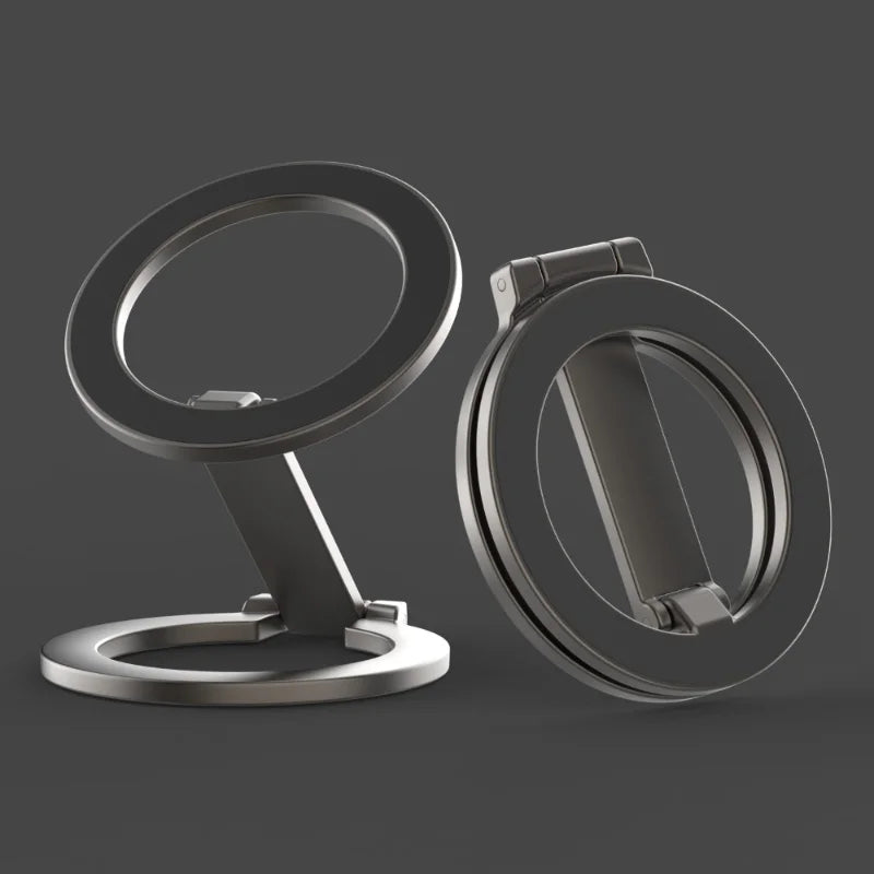 2-in-1 Foldable Magsafe Magnetic Phone Holder – Gym, Car & More!