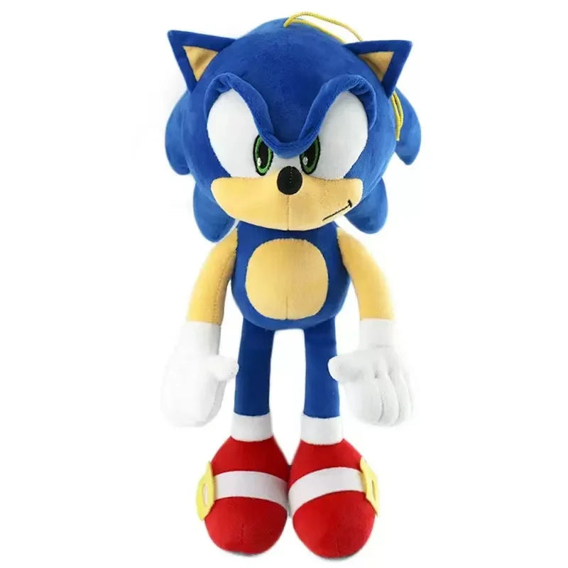 30cm Sonic Plush Toy – Soft Stuffed Hedgehog, Amy Rose, Knuckles & Tails Dolls