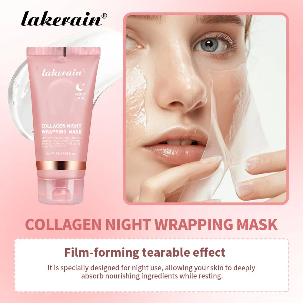 Night Collagen Wrapping Mask – Wake Up to Radiant, Glowing Skin!