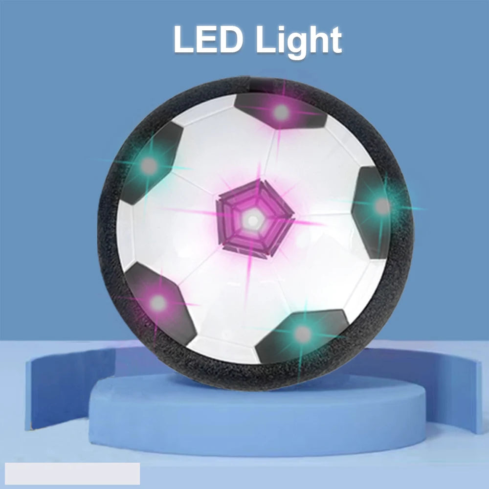 LED Hover Soccer Ball Toy With Music – Indoor Outdoor Floating Football Game for Children