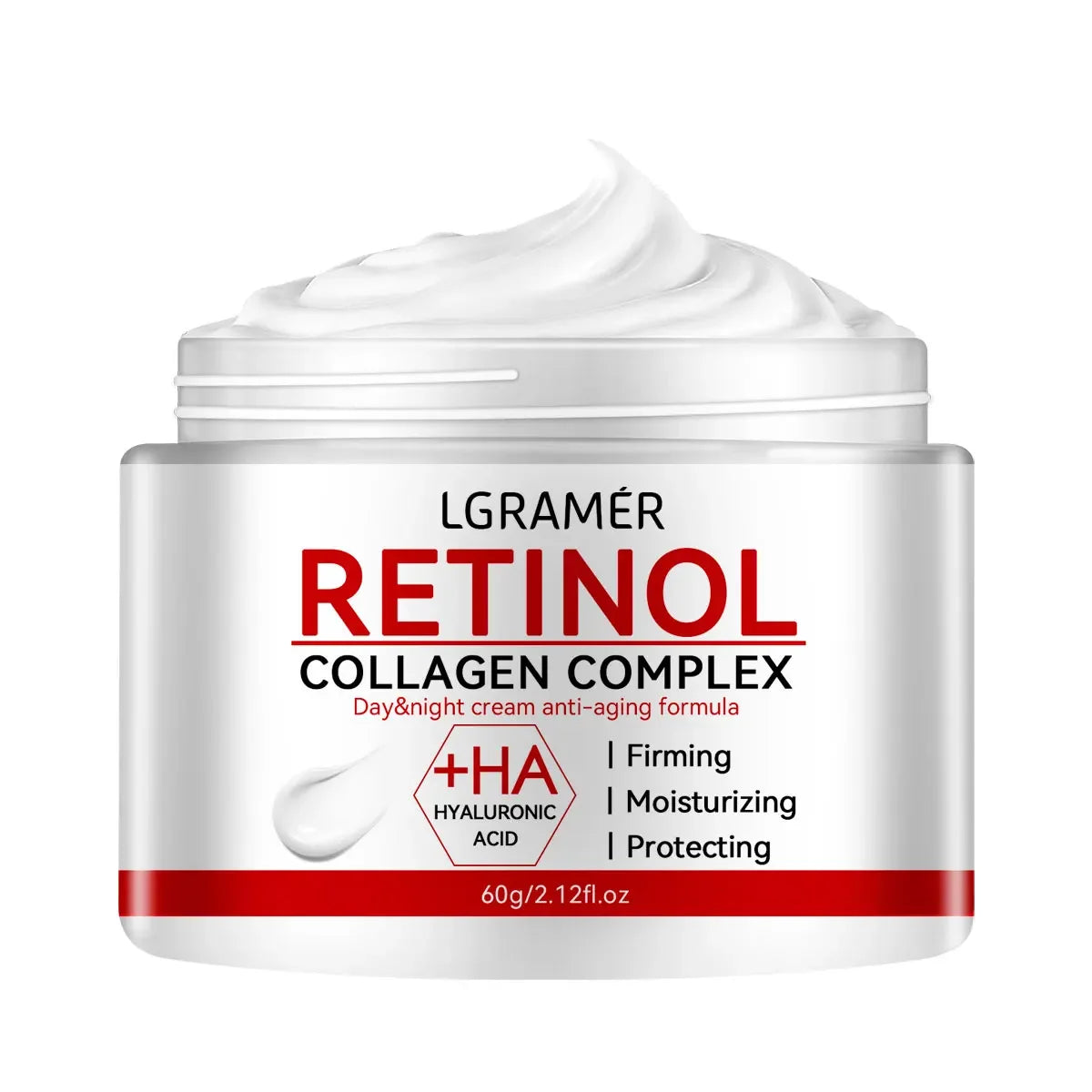 Anti-Aging Face Moisturizer Cream With Retinol, Collagen & Hyaluronic Acid