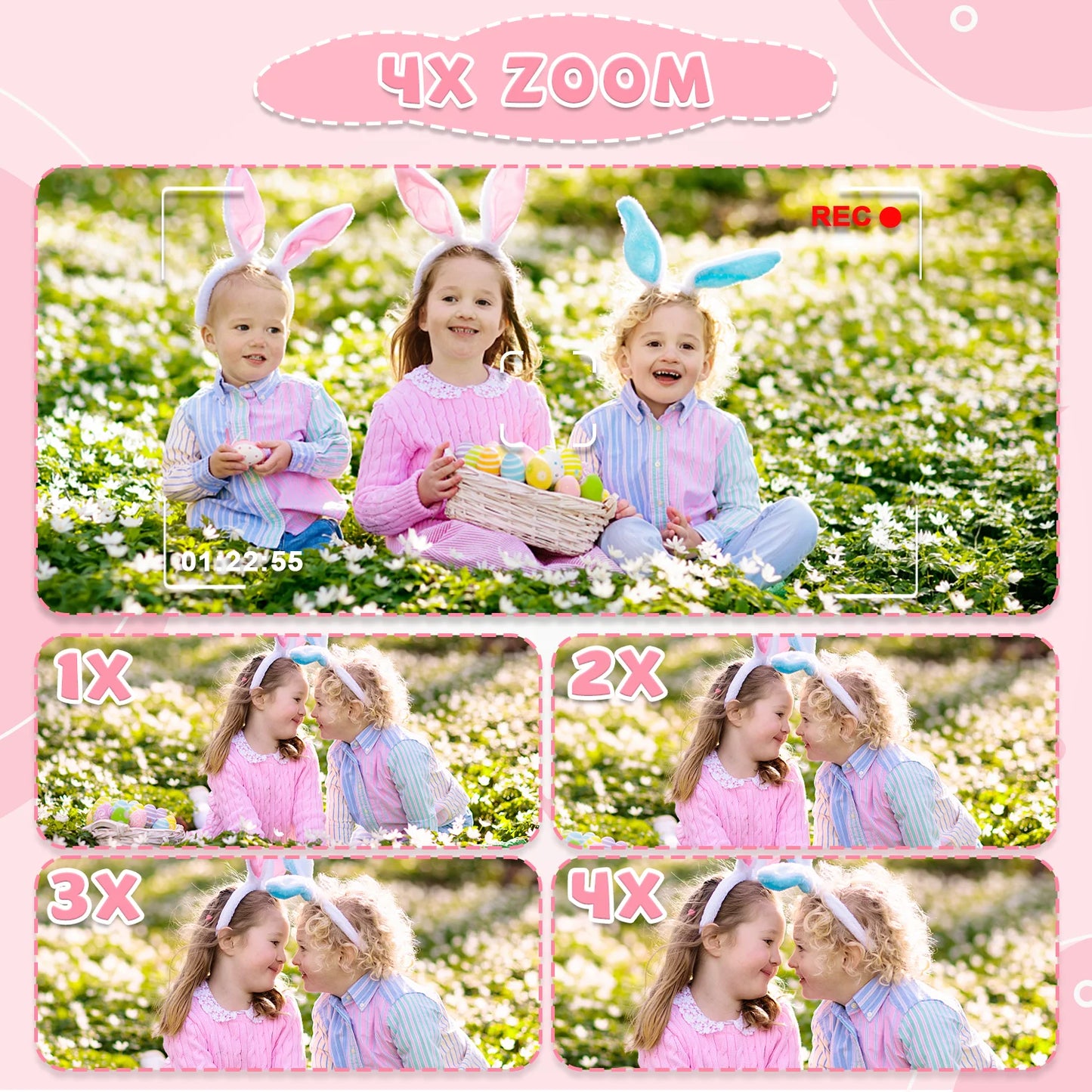 Children’s 1080P HD Camera – Fun Digital Video Camera Toy for Boys & Girls