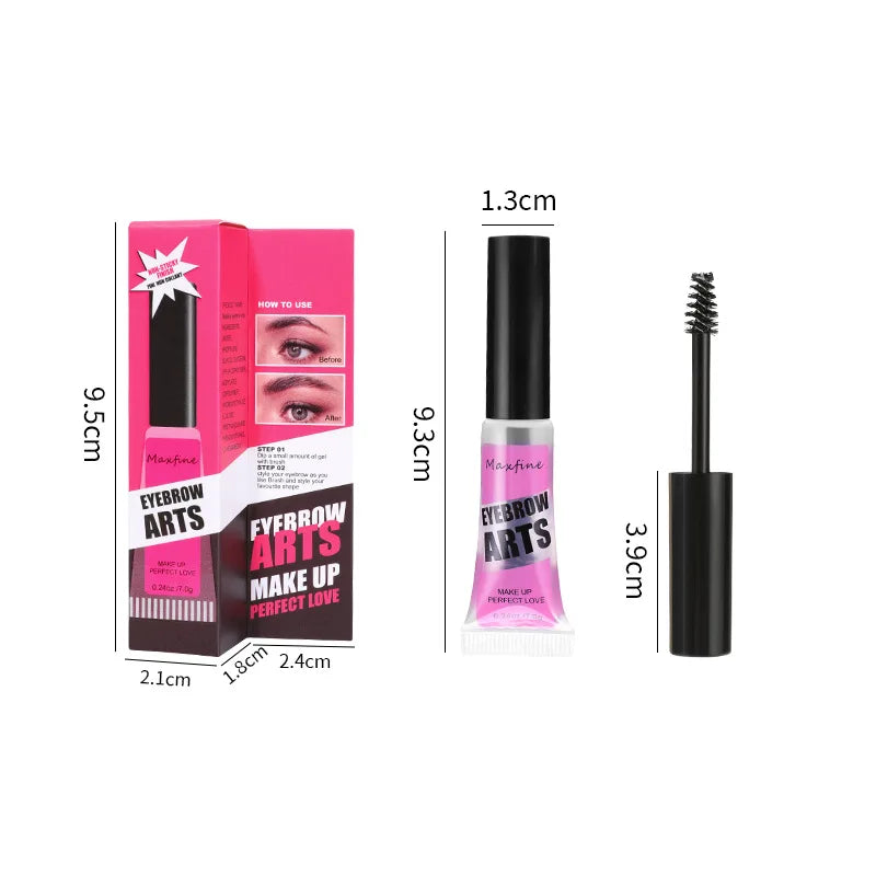 Clear Eyebrow Setting Gel – Smudge-Proof, Sweatproof & Ultra-Hold Formula