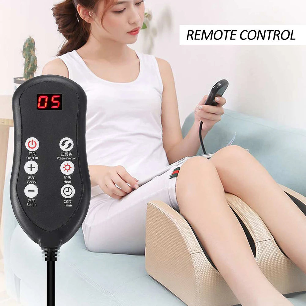 π Ultimate Electric Foot Massager β Hot Compression & Shiatsu Kneading for Total Relaxation!