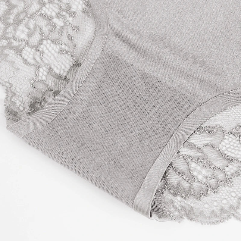 Exquisite Lace 3pcs Panty Set  – Soft & Sexy Satin Underwear for Ultimate Comfort