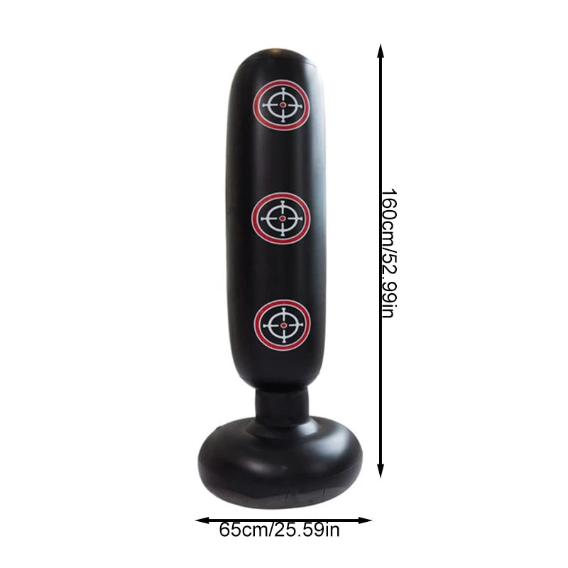 π₯ Inflatable Boxing Punching Bag β Perfect for Muay Thai & Fitness Training!