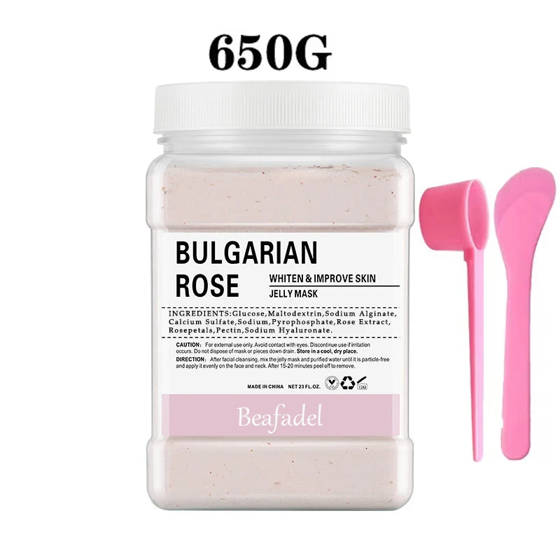 650g Hydro Jelly Mask Powder – Collagen Peel-Off Mask for Deep Hydration & Skin Rejuvenation