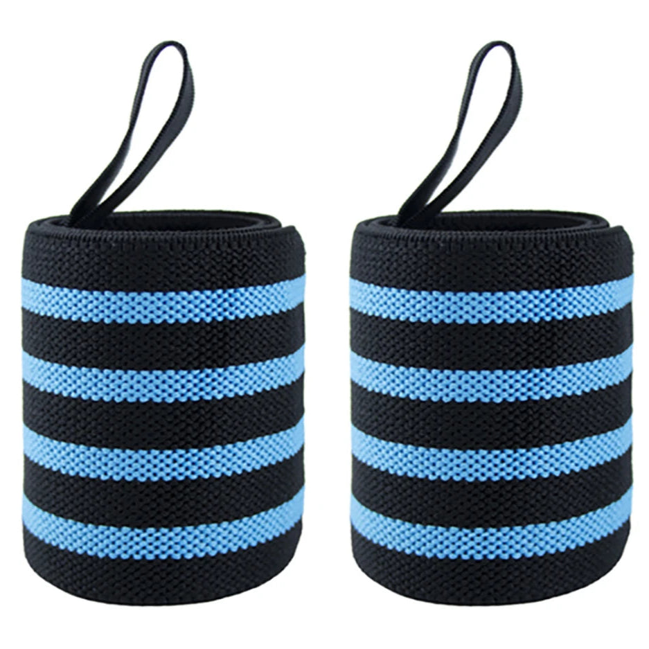 1 Pair Premium Wrist Support Brace Wraps – Extra Strength for Weightlifting & Gym Training