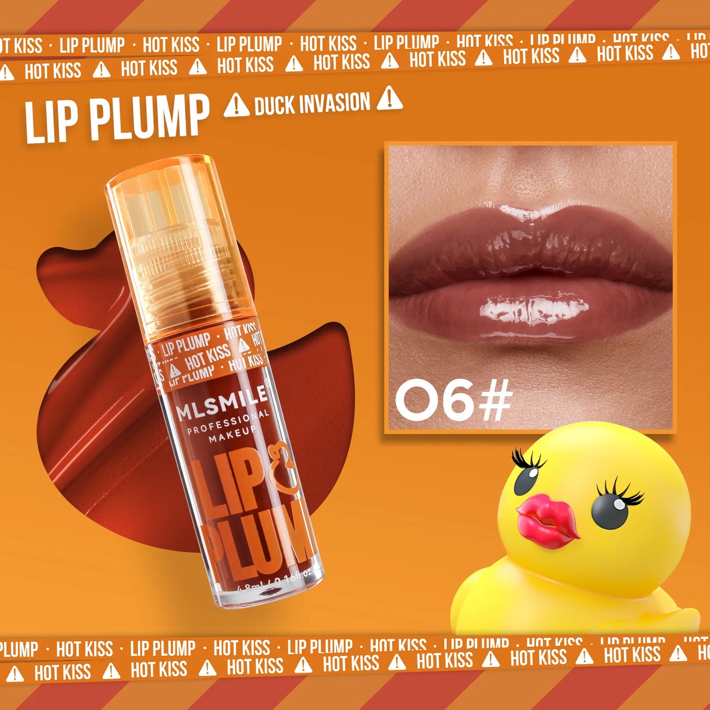 Duck Lip Plump Gloss Oil  – Hydrating, Shiny & Long-Lasting