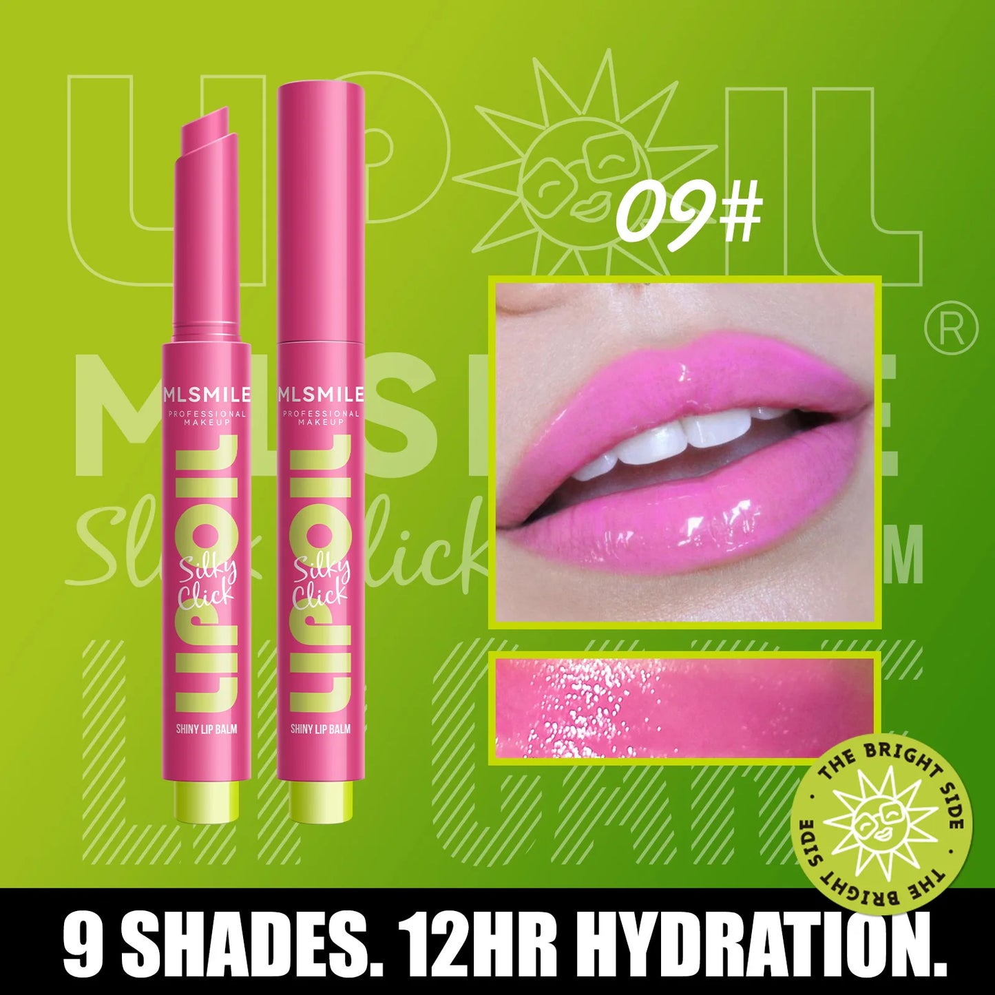 MLSMILE Silky Click Lip Gloss β High-Shine, Hydrating & Long-Lasting Glow