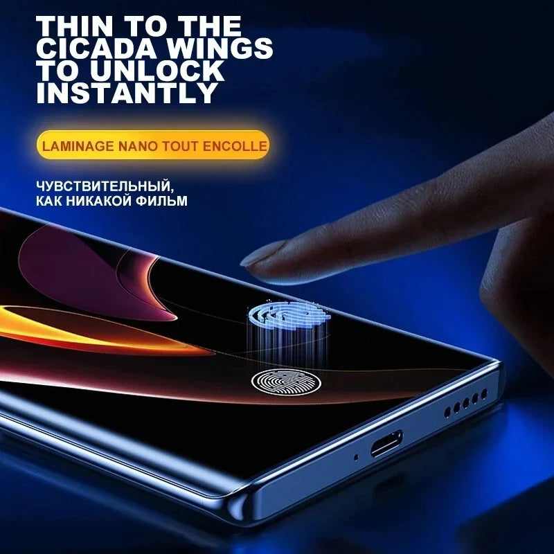 3Pcs Matte Privacy Screen Protector for Samsung Galaxy S Series – Anti-Spy Ceramic Film