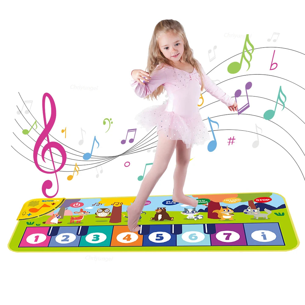 Kids Piano Dance Mat – Musical Keyboard Floor Toy for Toddlers & Babies