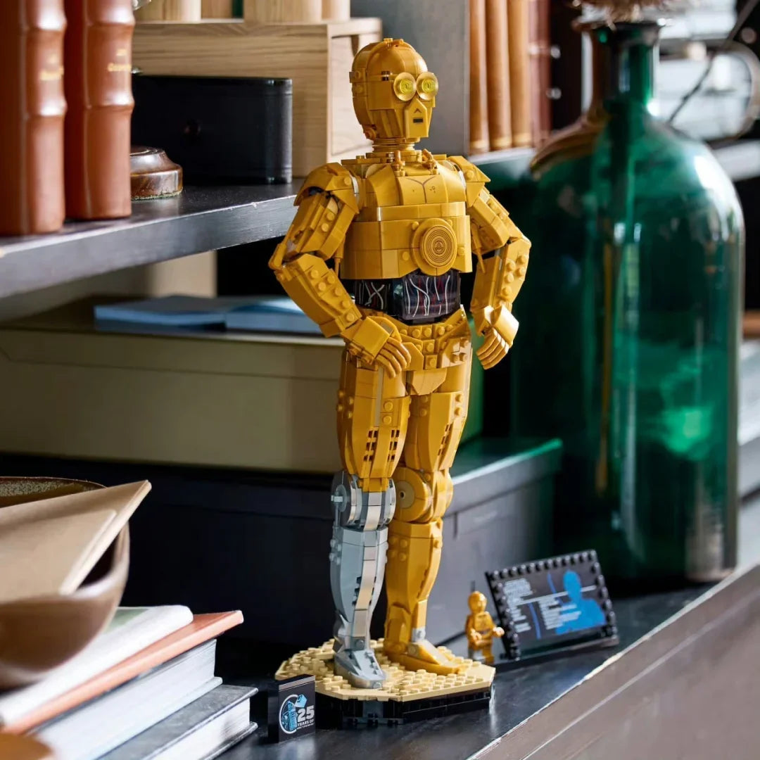 1138pcs UCS Star Battle C-3PO Robot Building Set – Union Bricks 75398 for Star Fans & Collectors
