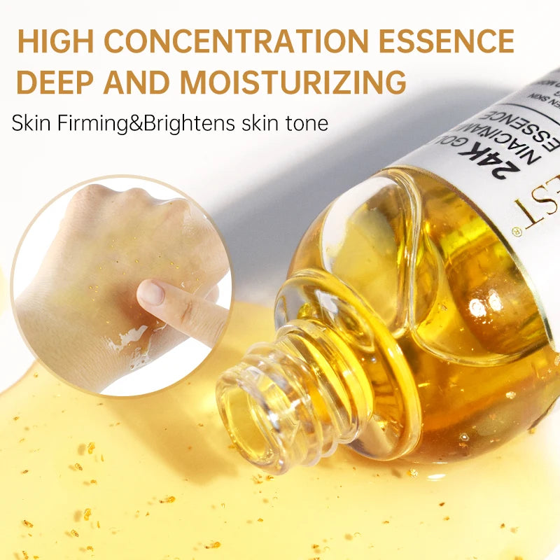 24K Gold Essence Niacinamide Hyaluronic Acid Serum