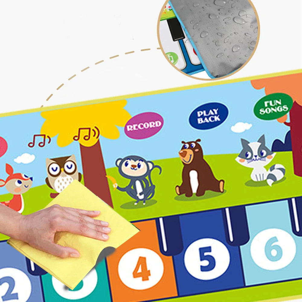 Kids Piano Dance Mat – Musical Keyboard Floor Toy for Toddlers & Babies