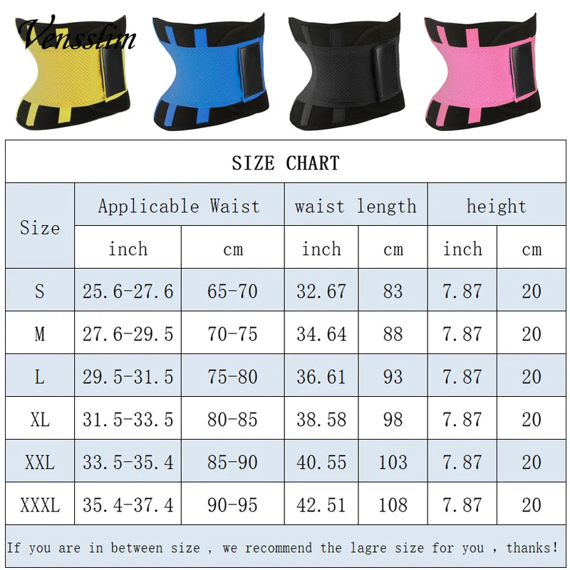 Women’s Sauna Sweat Waist Trainer – Ultimate Slimming & Fat Burner Belt