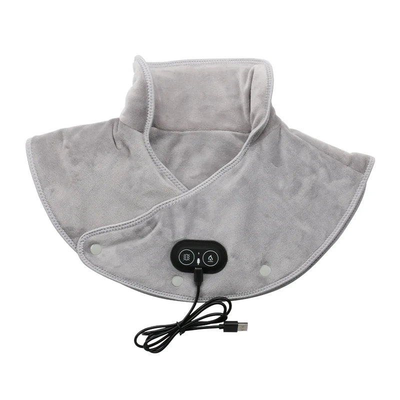 π₯ Electric Heated Neck & Shoulder Wrap β Soothing Warmth & Massage Therapy!