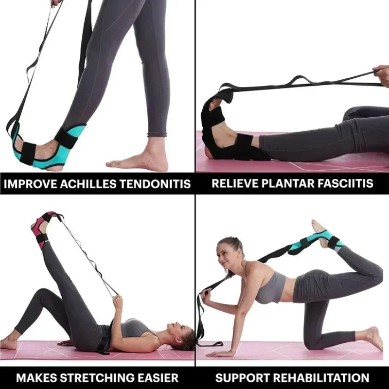 Yoga Leg Stretching Band – Perfect for Yoga, Pilates & Rehab