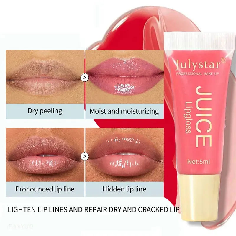 π Hydrating Jelly Pout Lip Gloss β Smooth & Plump Lips! π