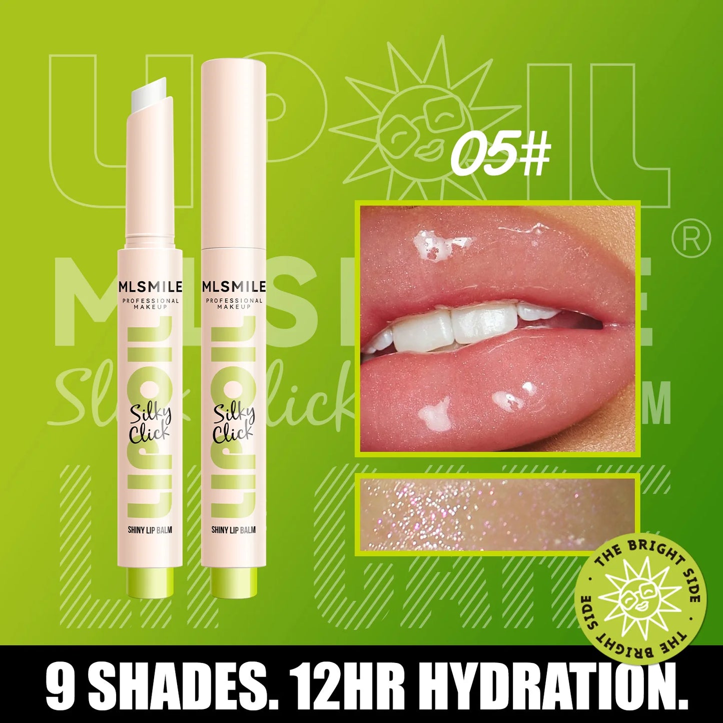 MLSMILE Silky Click Lip Gloss β High-Shine, Hydrating & Long-Lasting Glow