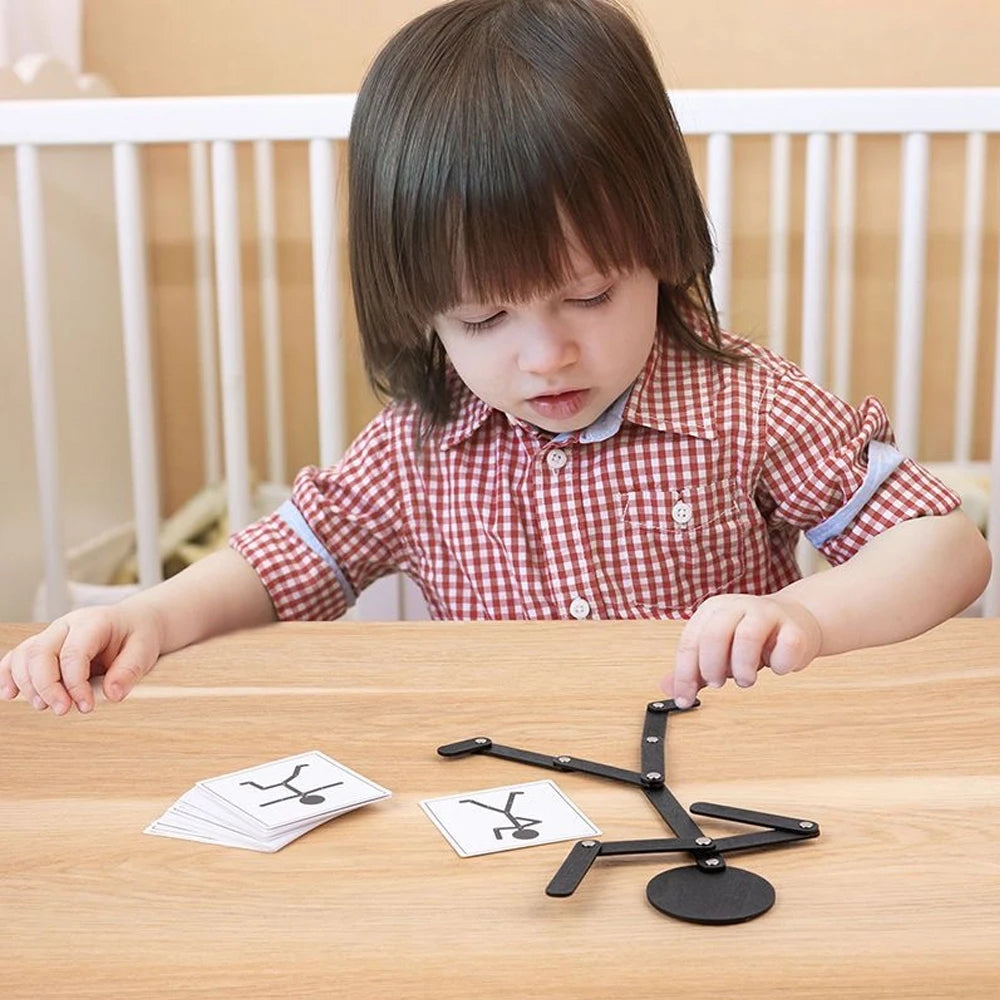 DIY Montessori Puzzle Toy for Kids – Fine Motor Training & Educational Game