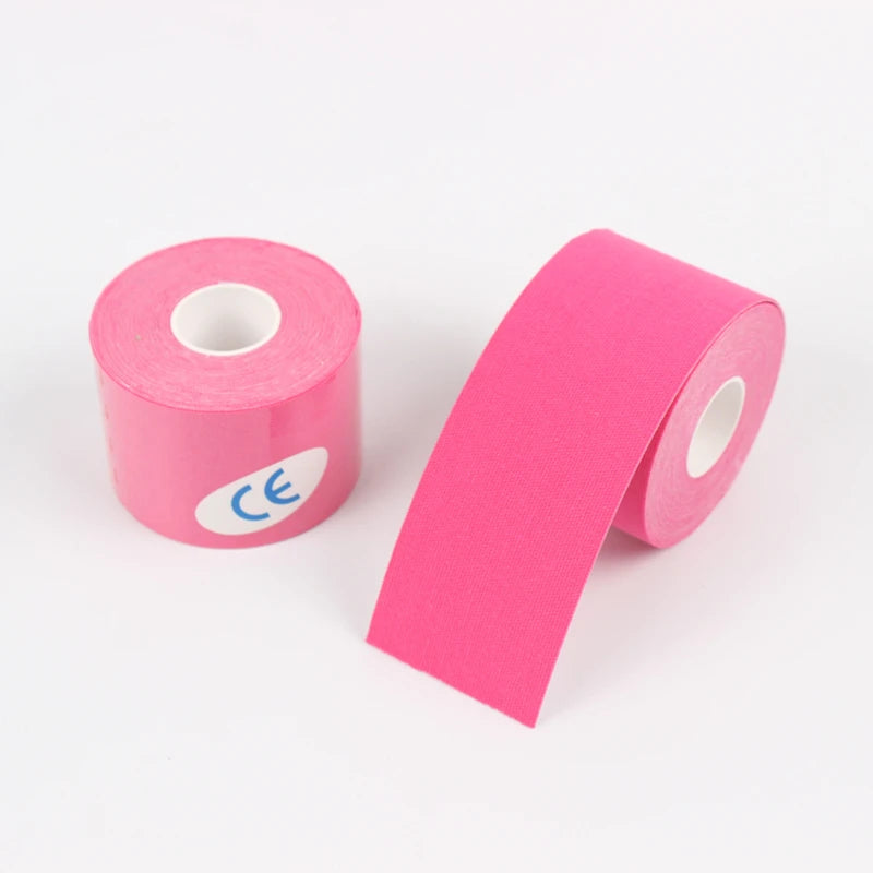 Kinesiology Sports Tape – Elastic Muscle Support for Pain Relief & Recovery