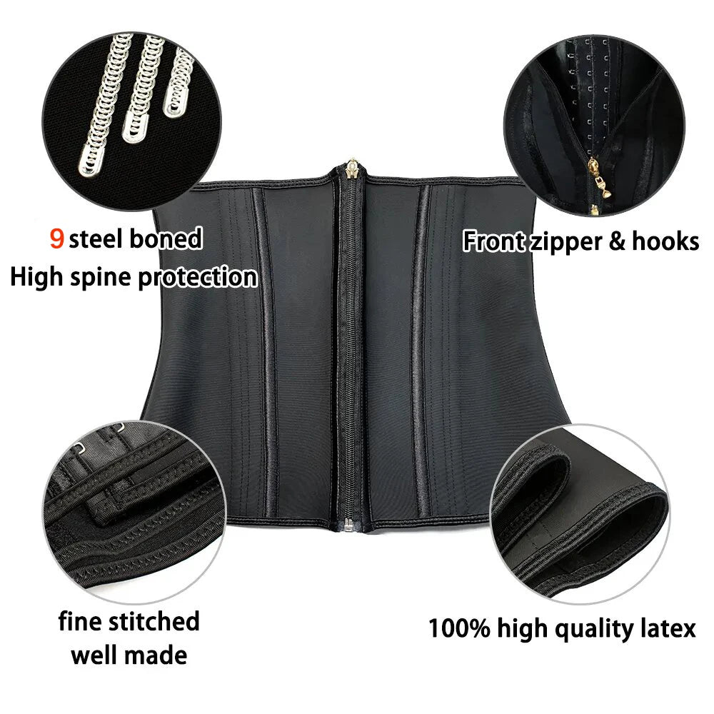 Plus Size Waist Trainer Corset – Tummy Control & Slimming Body Shaper Vest
