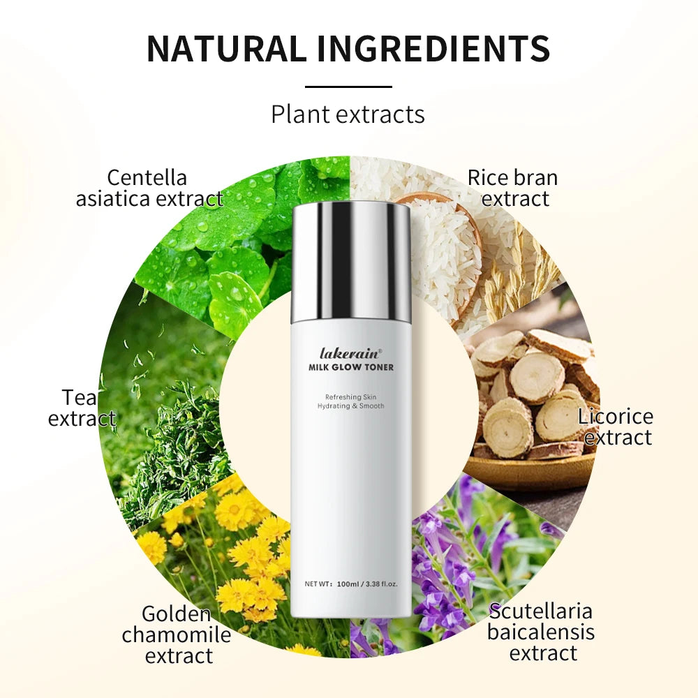π₯ Milk Glow Toner β Deep Hydration & Brightening for Radiant Skin! β¨