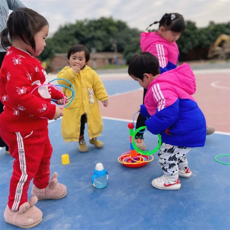 Throw Ring Stack Game – Fun Indoor & Outdoor Toy for Kids and Parents