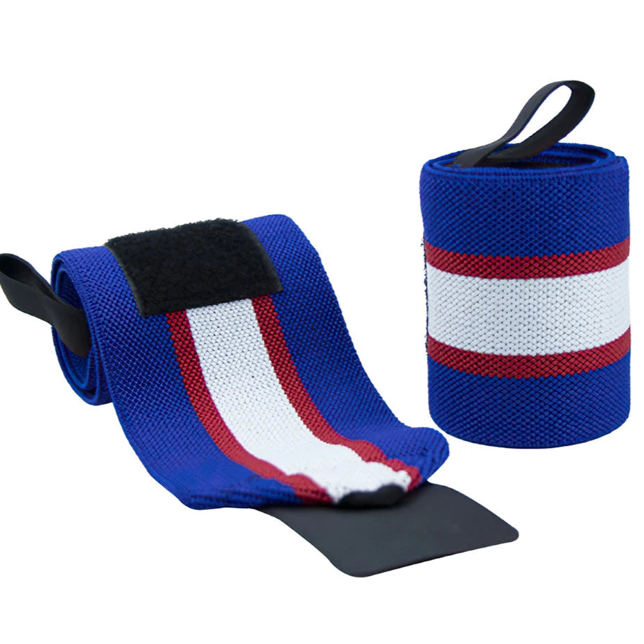 1 Pair Premium Wrist Support Brace Wraps – Extra Strength for Weightlifting & Gym Training