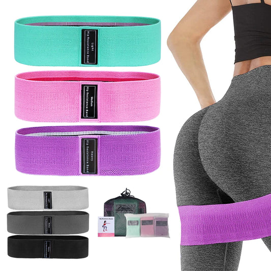 Fabric Resistance Hip Booty Bands – Strengthen & Tone Your Glutes and Thighs!