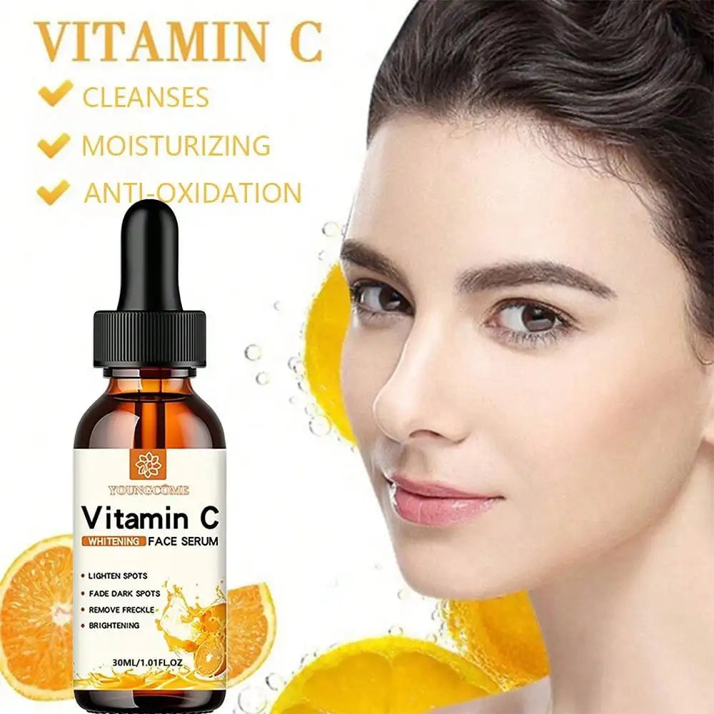Vitamin C Face Brightening Serum – Hydrating & Fade Dark Spots Naturally