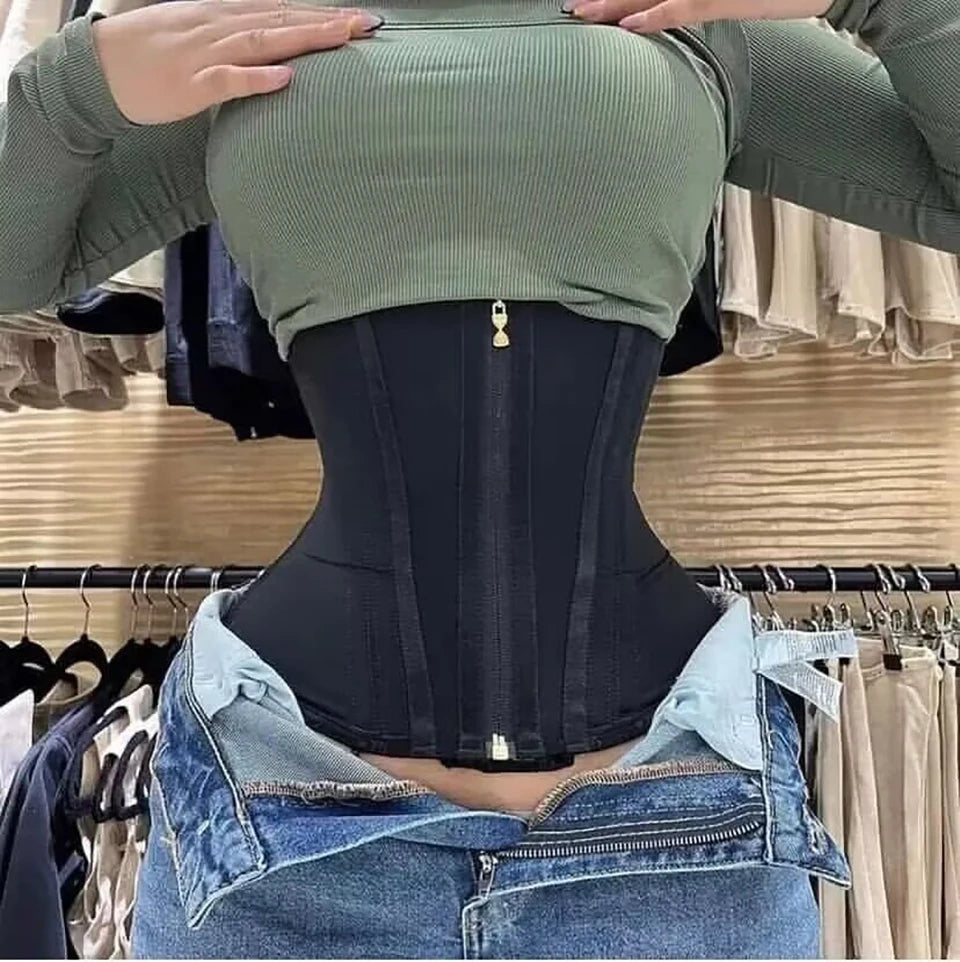 Plus Size Waist Trainer Corset – Tummy Control & Slimming Body Shaper Vest