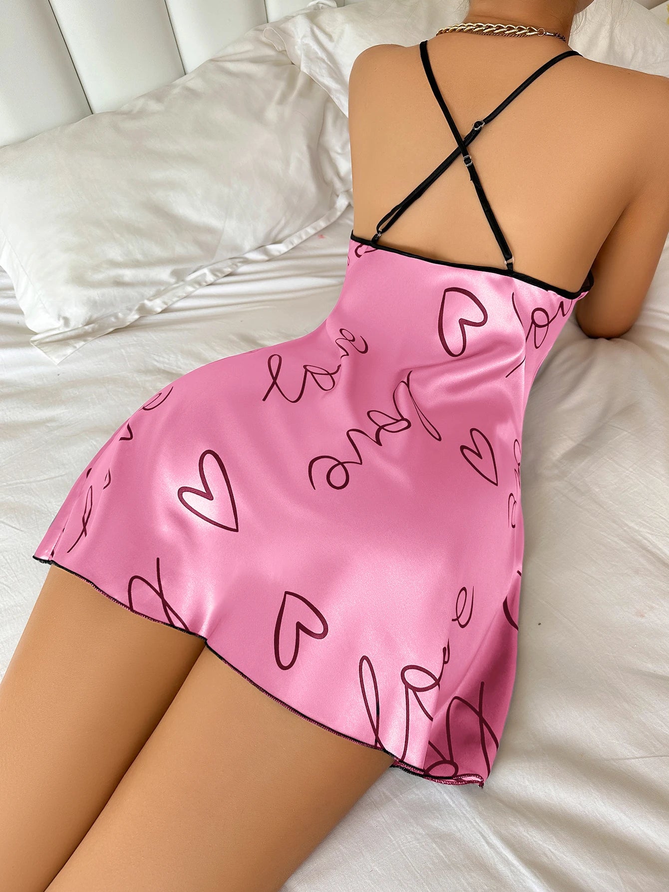 Sweetheart Dreams Spaghetti Strap Nightdress