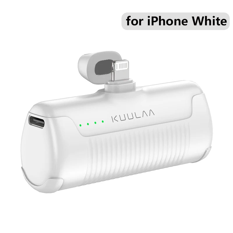 Portable Mini Power Bank 4500mAh – Compact Charger for iPhone 16 15 14 13 Pro Max & Android