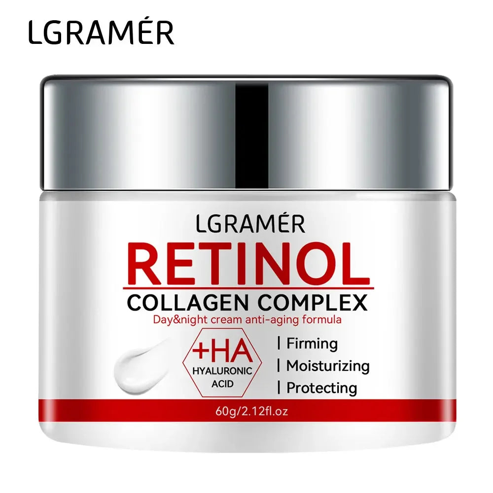 Anti-Aging Face Moisturizer Cream With Retinol, Collagen & Hyaluronic Acid
