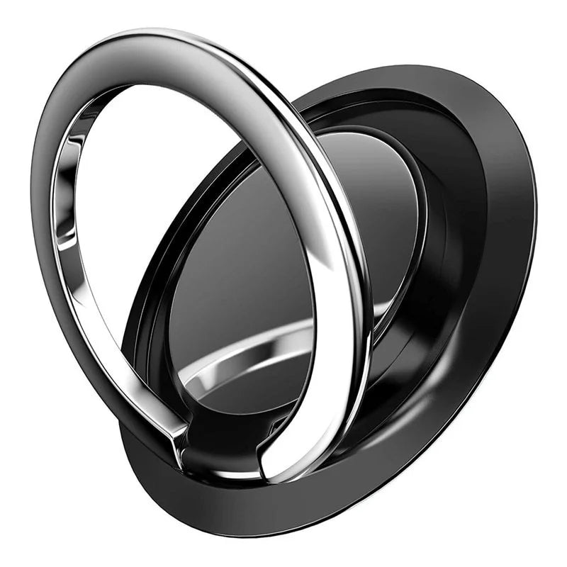 360° Rotating Finger Ring Holder for Phone – Magnetic Car Mount & Grip Stand