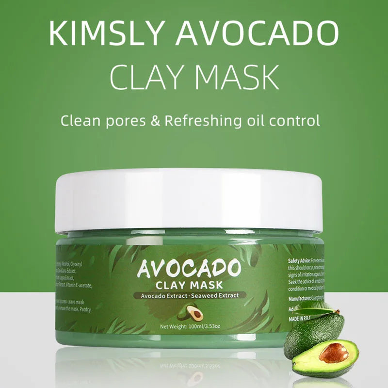 Turmeric, Green Tea, Rose & Avocado Clay Mask β Deep Cleansing & Hydrating Skincare