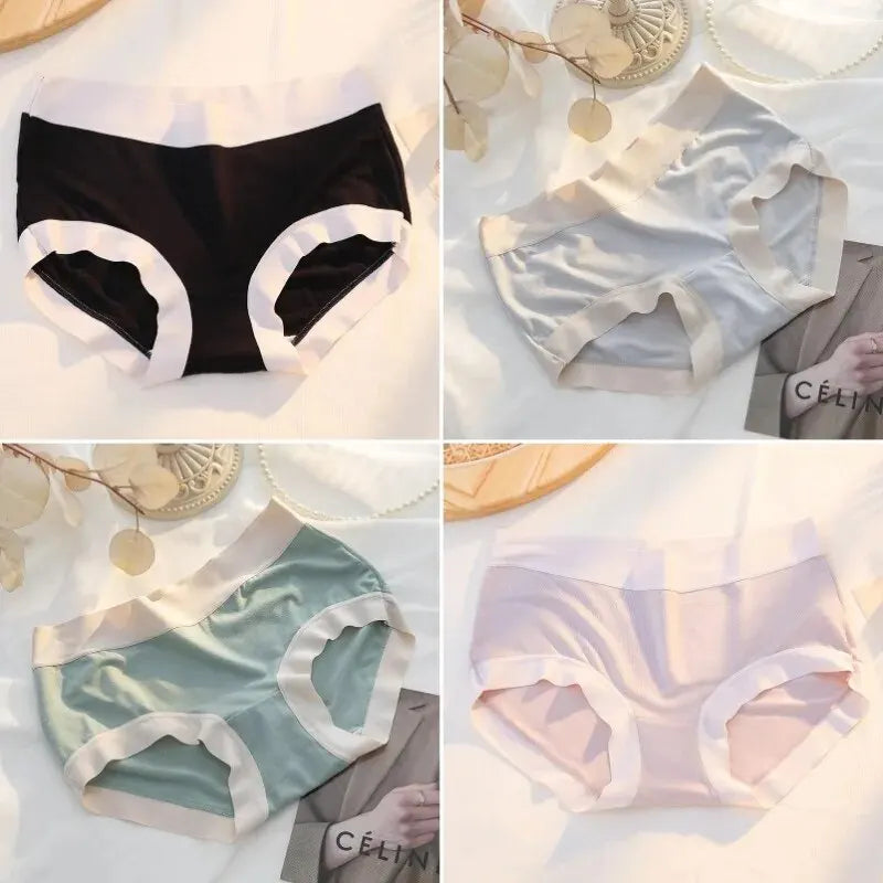 4PCS Set Seamless Modal Panty – Ultra-Soft & Comfortable Women's Underwear