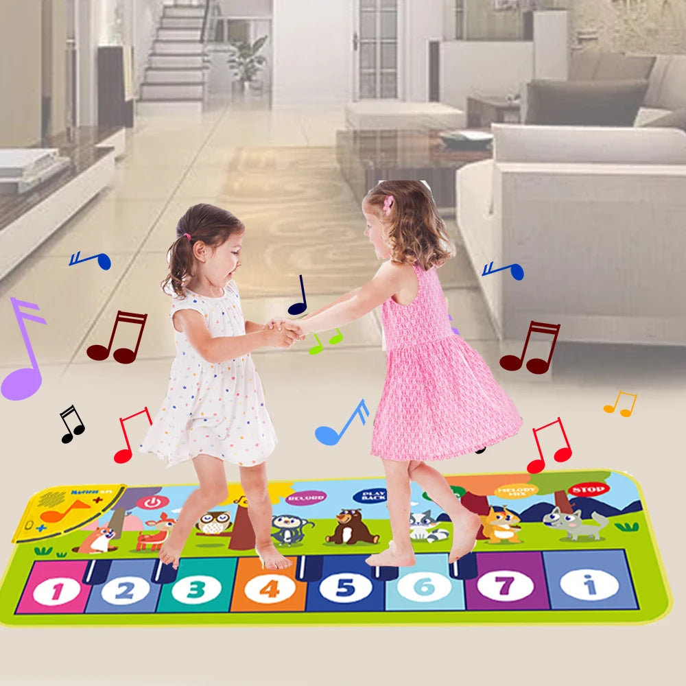 Kids Piano Dance Mat – Musical Keyboard Floor Toy for Toddlers & Babies