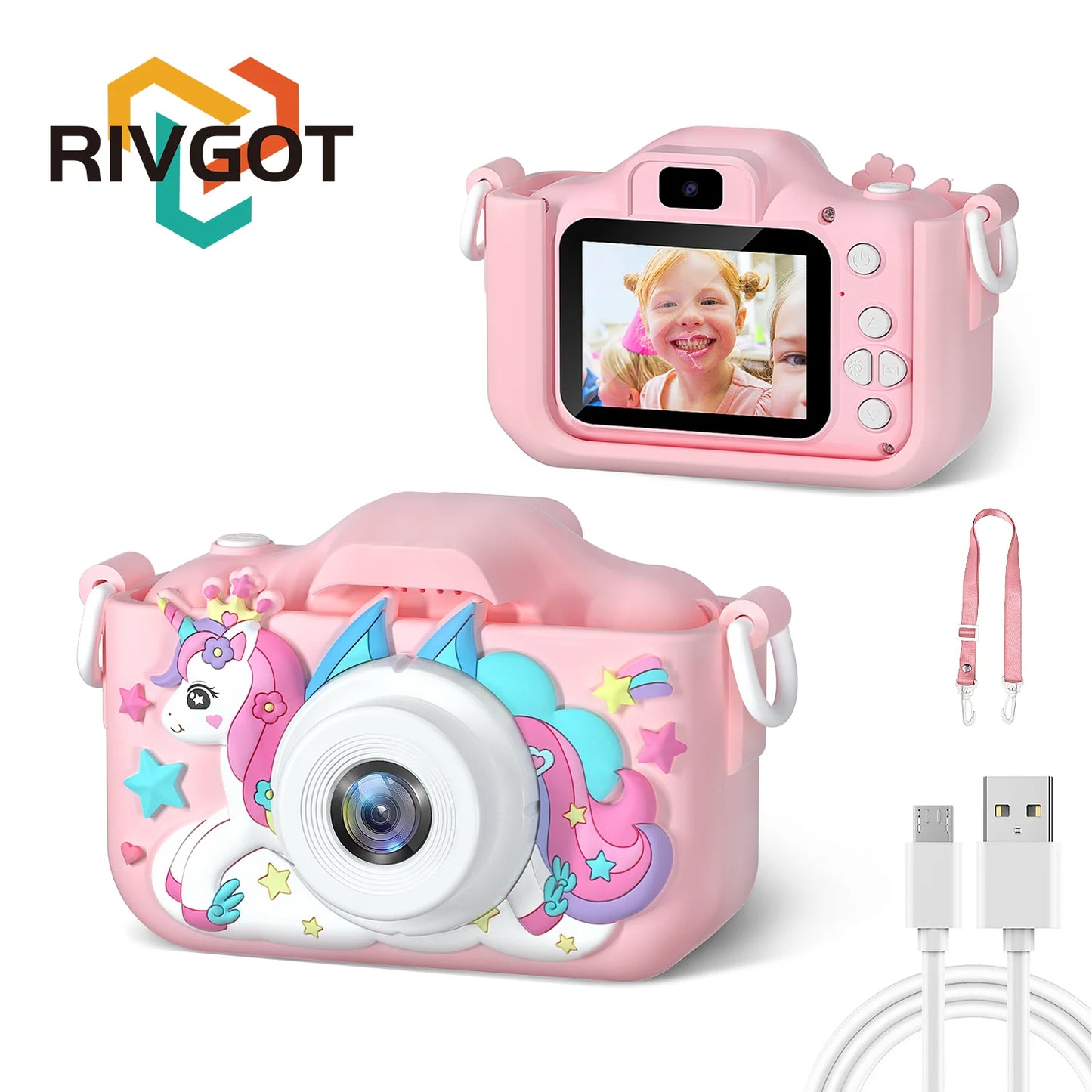 Children’s 1080P HD Camera – Fun Digital Video Camera Toy for Boys & Girls