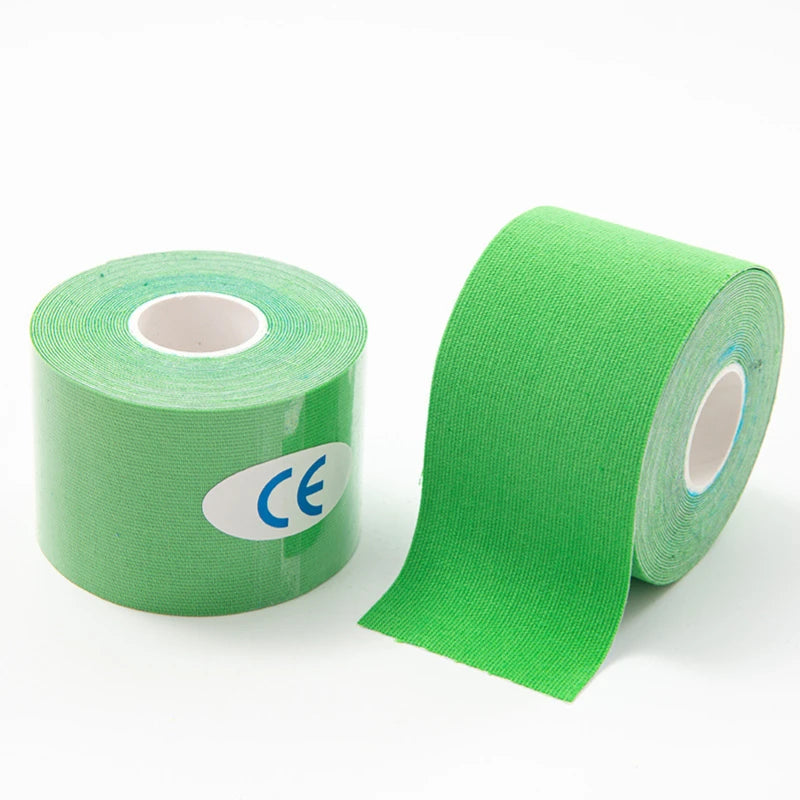 Kinesiology Sports Tape – Elastic Muscle Support for Pain Relief & Recovery