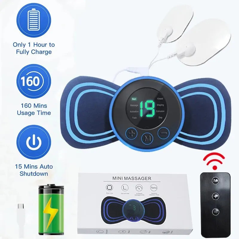 π Portable Mini Neck & Shoulder Massager β Smart Relief Anytime, Anywhere!