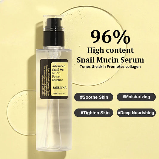 🐌 Snail Mucin 96% Essence – Hydrate, Repair & Brighten Skin! ✨