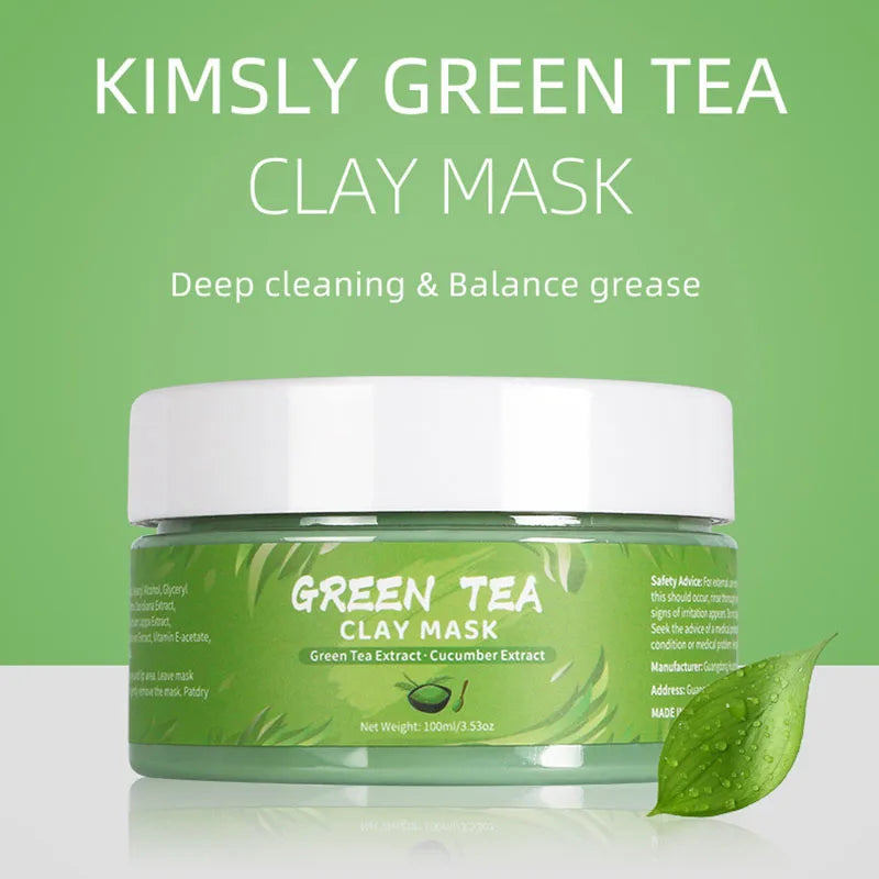 Turmeric, Green Tea, Rose & Avocado Clay Mask β Deep Cleansing & Hydrating Skincare