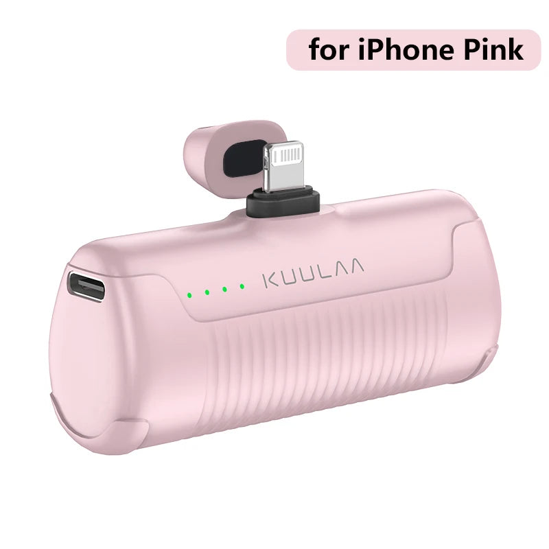 Portable Mini Power Bank 4500mAh – Compact Charger for iPhone 16 15 14 13 Pro Max & Android