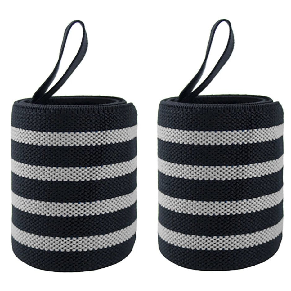 1 Pair Premium Wrist Support Brace Wraps – Extra Strength for Weightlifting & Gym Training