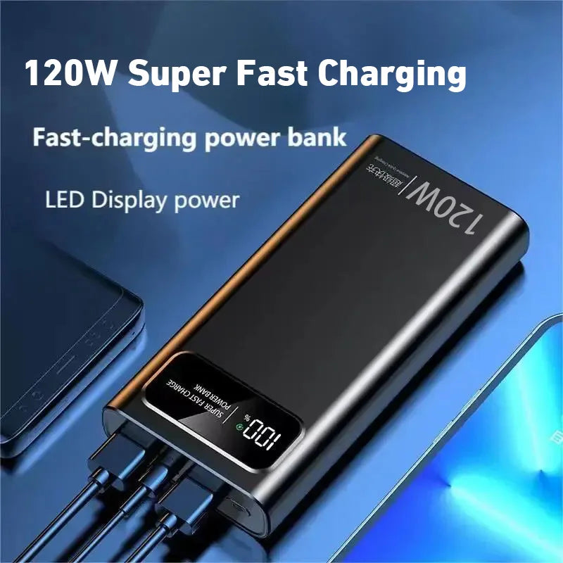 Xiaomi 200000mAh 120W Super Fast Charging Power Bank – Ultra High Capacity Portable Charger