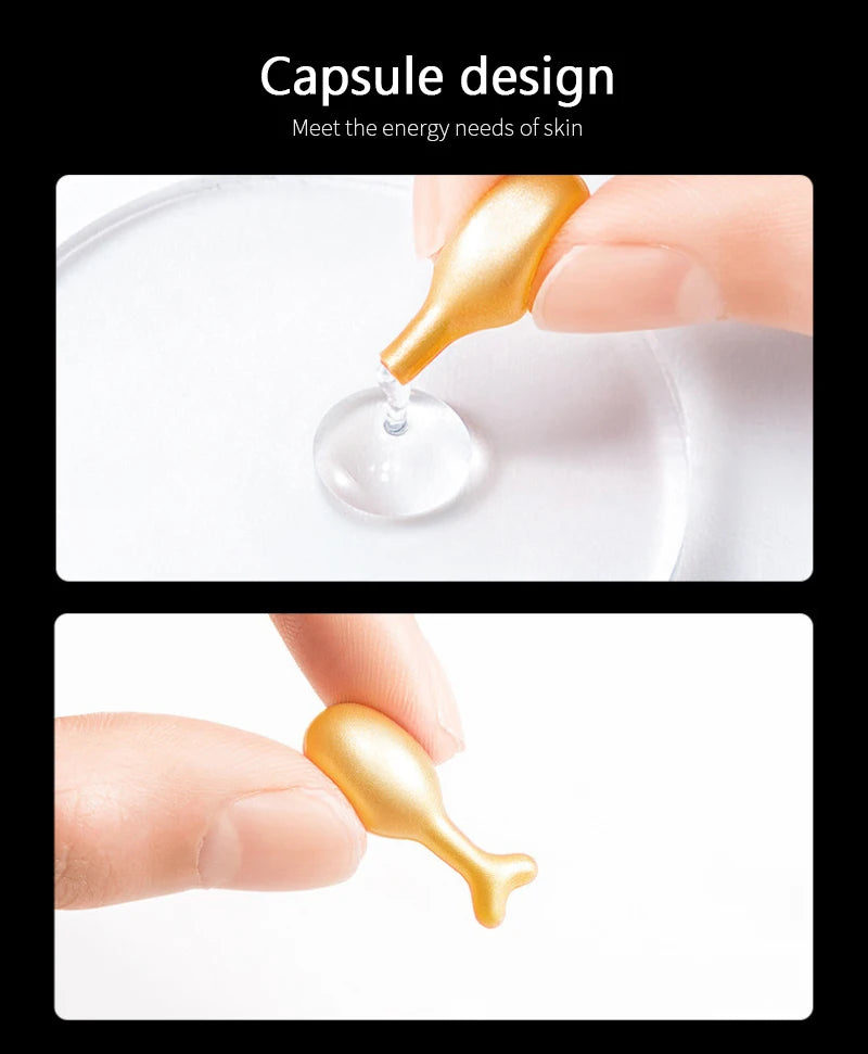 20/50Pcs Collagen, Hyaluronic Acid & Vitamin E Capsules Serum – Anti-Wrinkle, Firming & Whitening Skincare